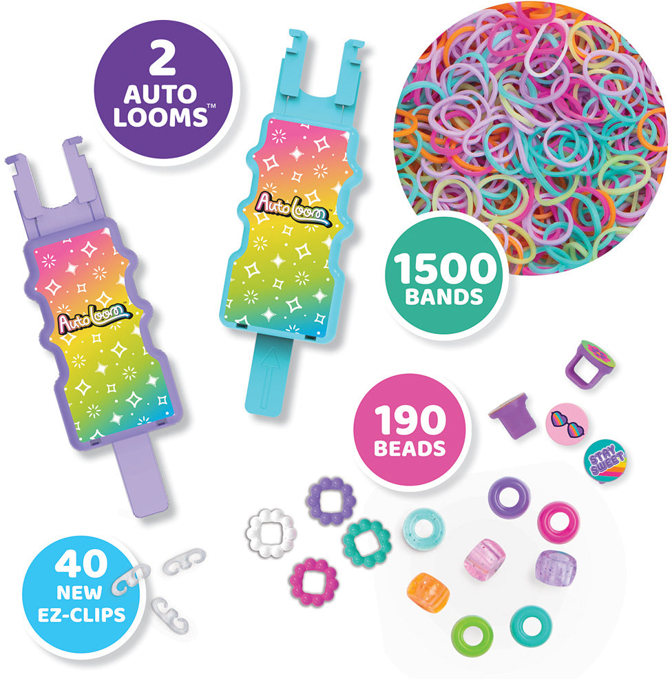 Rainbow Loom Auto Loom Bead Bracelet Kit