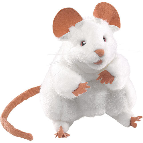 White Mouse Puppet