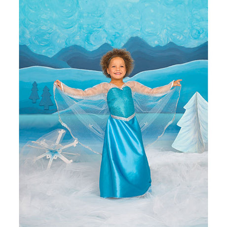 Ice Queen Dress, Size 5-6