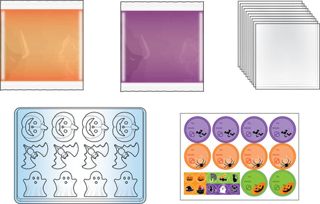Gummy Candy Kit - Pumpkins, Bats & Ghosts