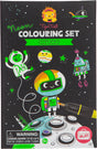 Neon Coloring Set - Outer Space