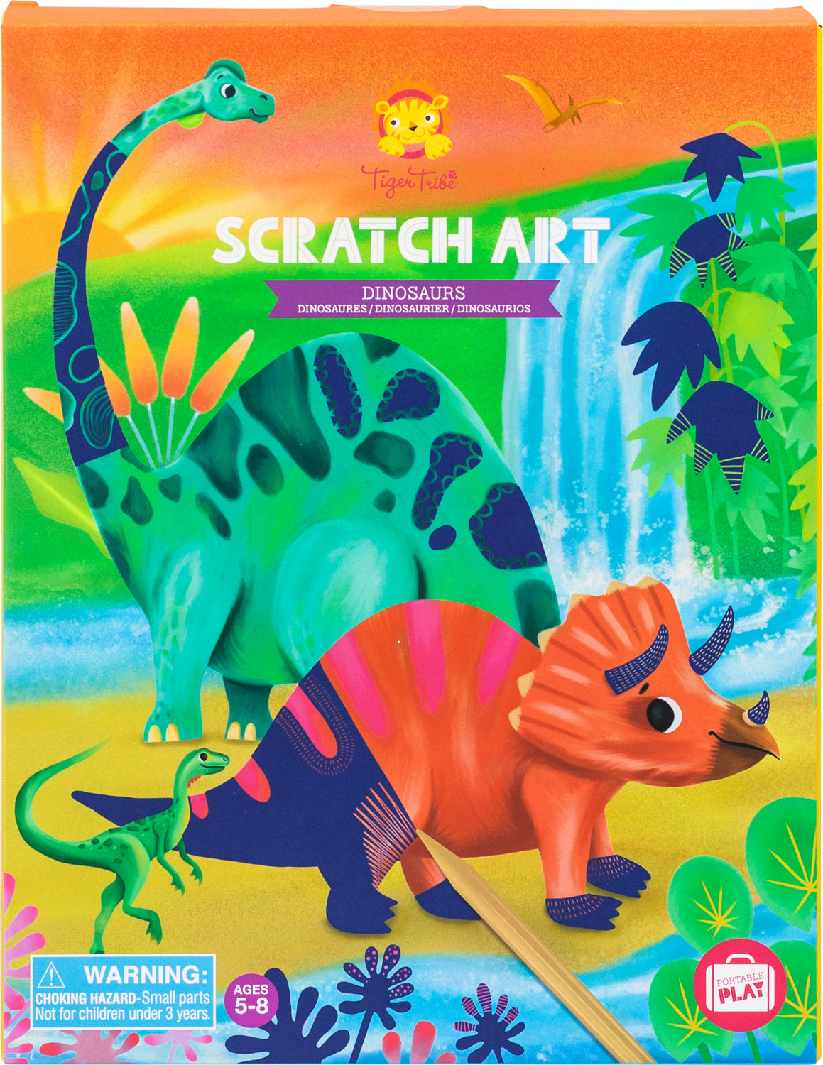 Scratch Art - Dinosaurs