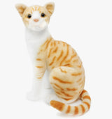 Tobias the Tabby Cat - Realistic Plush