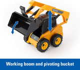 1:16 Big Farm John Deere Construction Set with Skid Loader, Chevrolet Silverado and Accessories