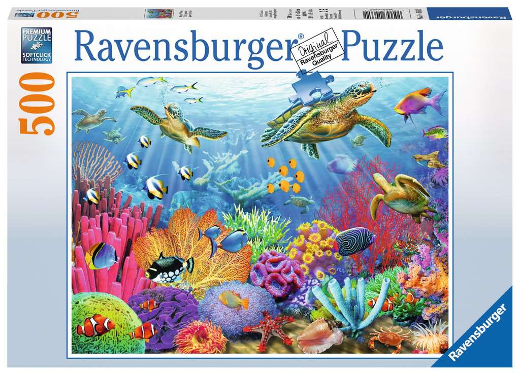 500 Piece Puzzle, Tropical Waters