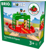 BRIO Train Turntable and Figure