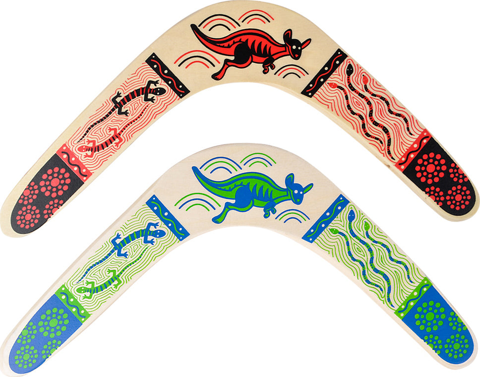 14.5" Wooden Boomerang Toy Network