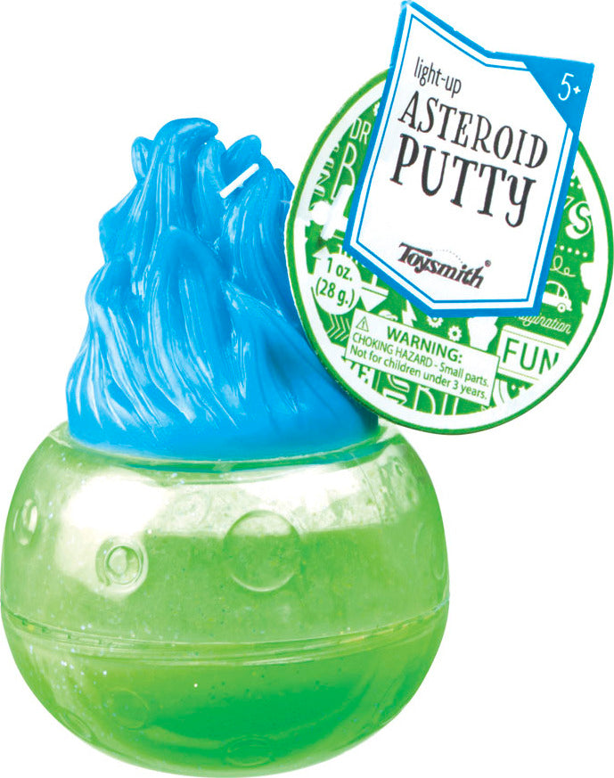 Light Up Asteroid Putty