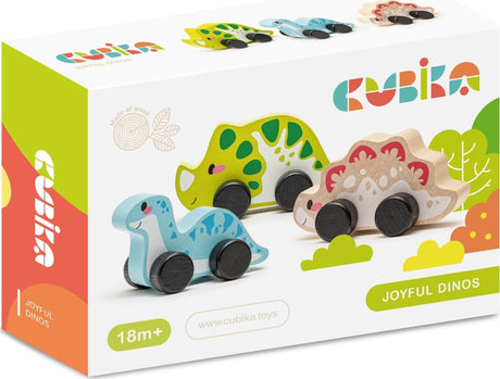Cubika Wooden Joyful Dinos Set