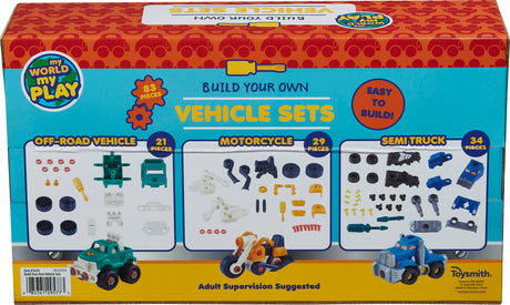 My World My Play Build Your Own Vehicle Set