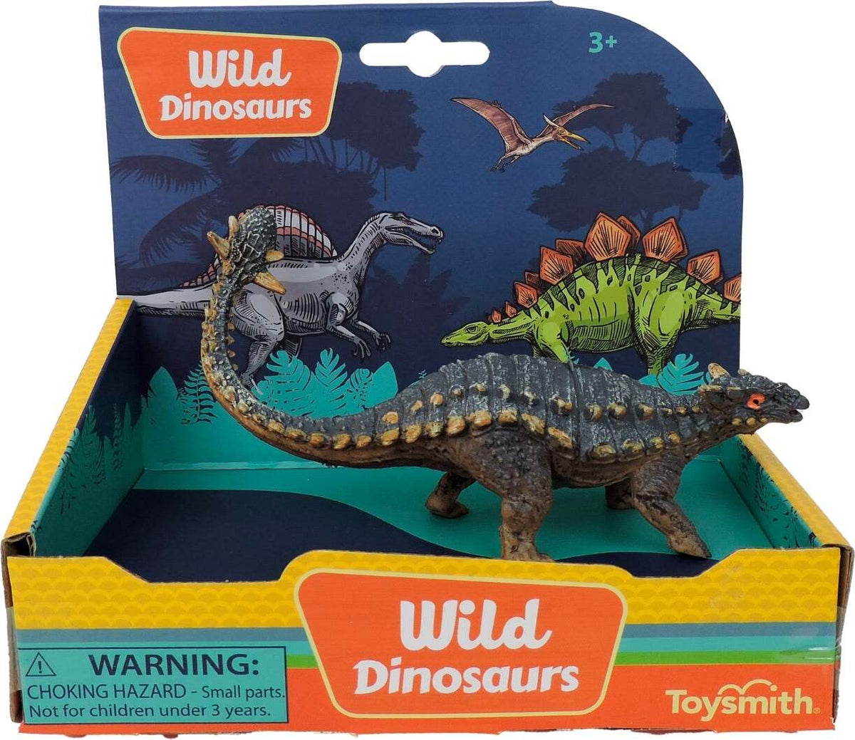 Toysmith 6in Wild Dinosaurs (assorted)
