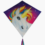 30" Unicorn Diamond Kite