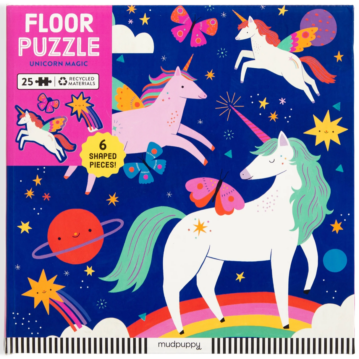 25 Piece Floor Puzzle, Unicorn Magic