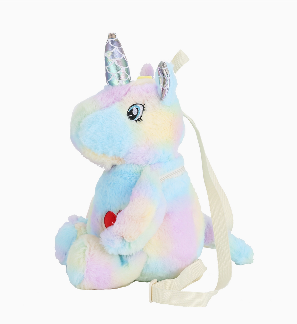 Plushie Unicorn Backpack - Blue