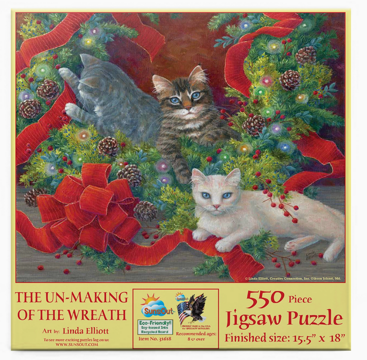 550 Piece Puzzle, The Unmaking of the Wreath