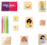 Mini Wooden Stamp Set