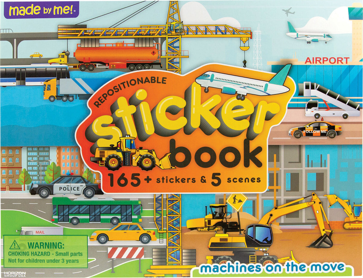 Transportation Sticker Book