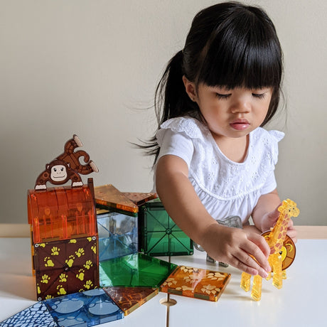 Magna-Tiles Safari Animals 25-Piece Set