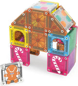 microMAGS Gingerbread House 24-Piece Travel Set