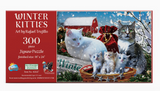 300 Piece Puzzle, Winter Kitties