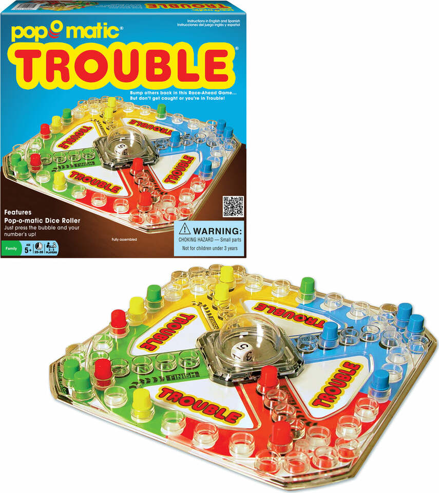 Classic Trouble Game Winning Moves