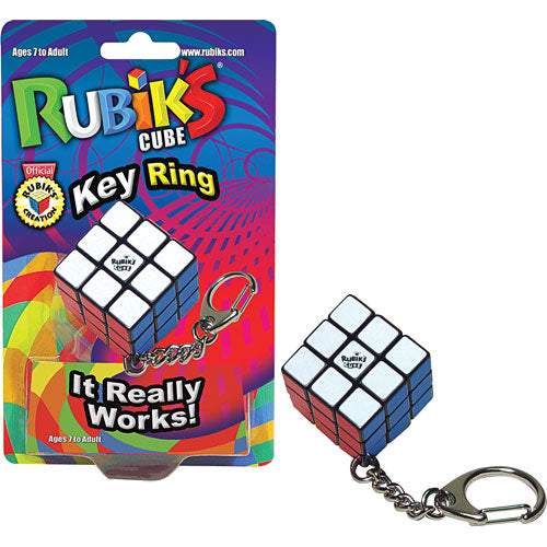 Rubik's Cube Key Ring – Pufferbellies Toys & Books