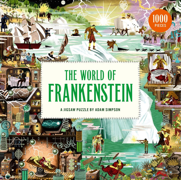 1000 Piece Puzzle, The World of Frankenstein