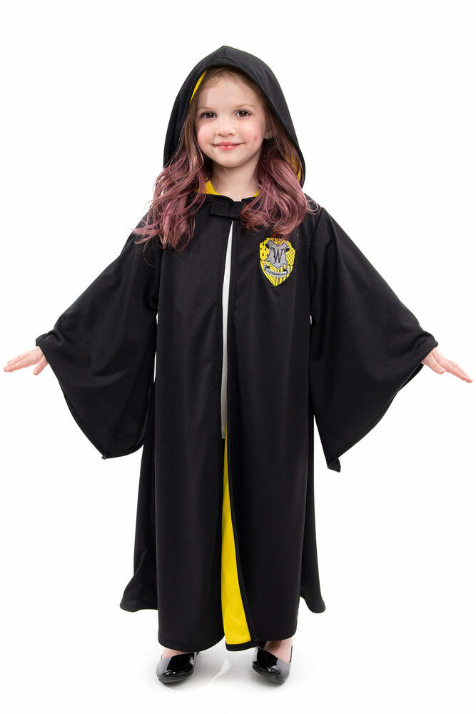 Yellow Wizard Robe - S/M (Ages 1-5)