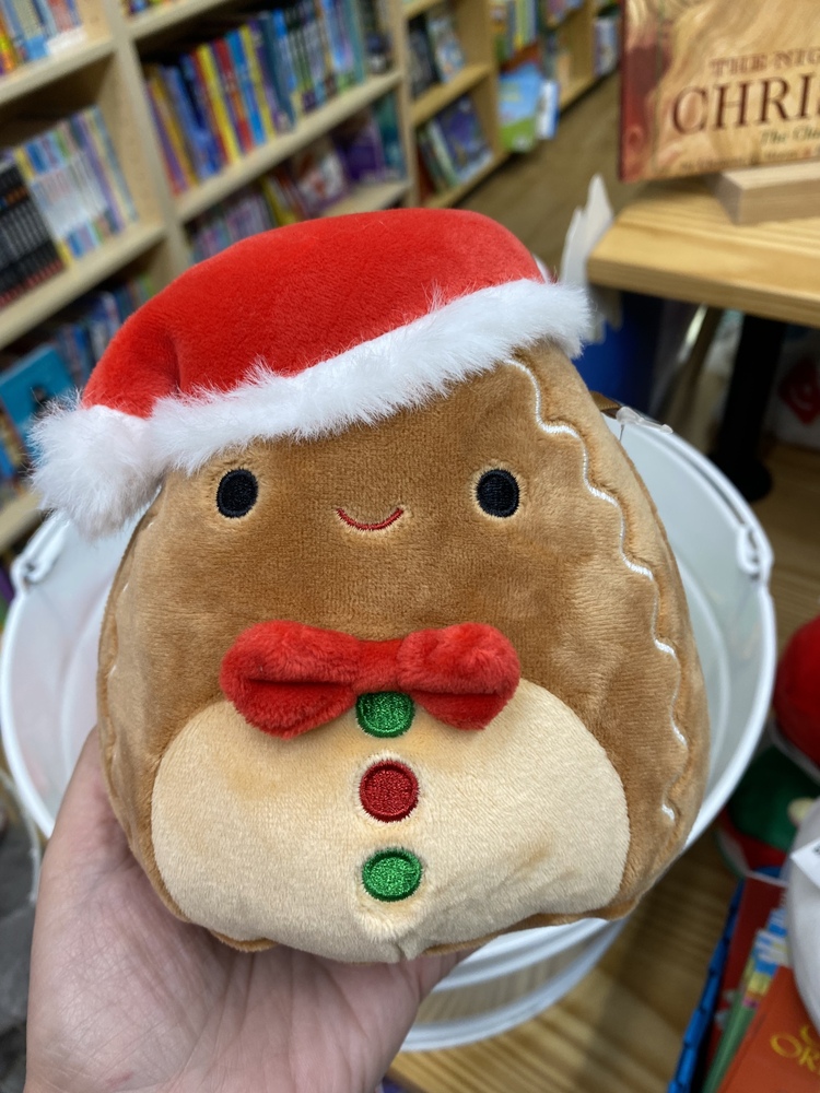 Squishmallow 5 Inch Jordan the Gingerbread with Hat Christmas Plush Toy