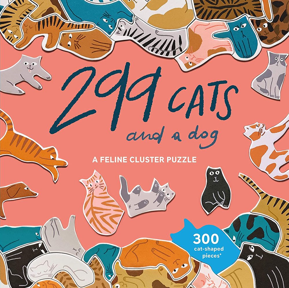 One Hundred and One - Dogs and a Cat- 300 Piece Puzzle –