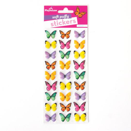 Butterflies Puffy Stickers - Paperhouse