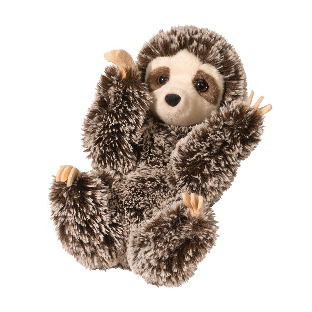 stuffed sloth toy