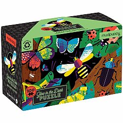100 Piece Puzzle, Amazing Insects Glow in the Dark