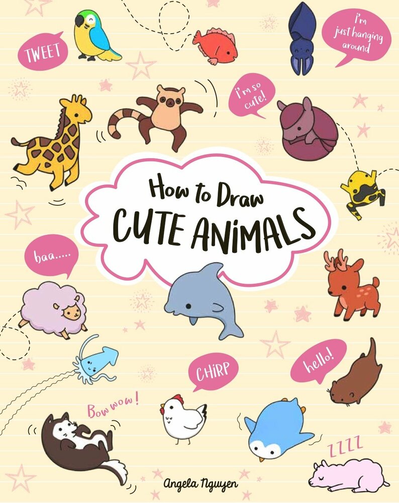 How to Draw Cute Animals Pufferbellies