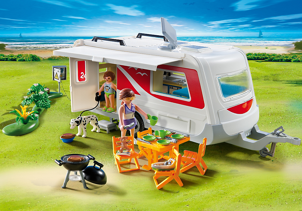 playmobil trailer camper