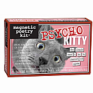 Magnetic Poetry - Psycho Kitty