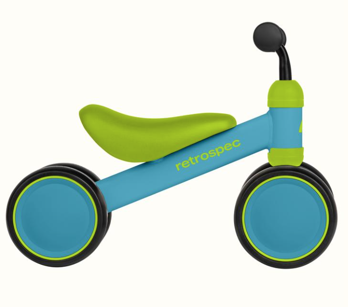 Cricket Baby Ride-On Bike - Sea Turtle - Retrospec