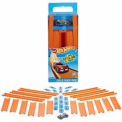 Hot Wheels Track Builder Straight Tracks with Car