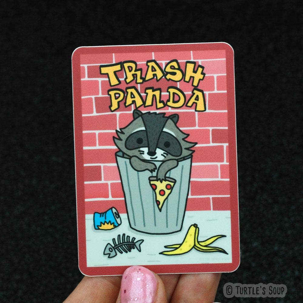 Trash Panda Vinyl Sticker